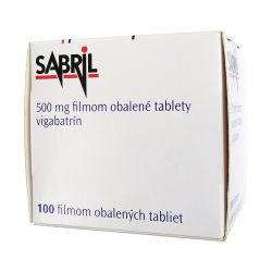 Сабрил (Вигабатрин) таблетки 500мг №100 (100 таблеток) в Иваново и области фото