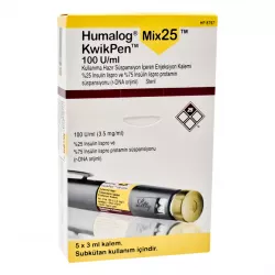 Хумалог Микс 25 КвикПен 100МЕ/мл (3.5мг/мл) сусп. для п/к введ 3мл №5