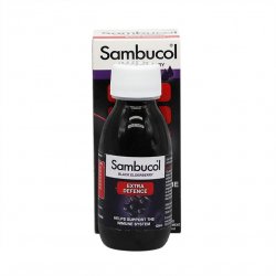 Самбукол сироп экстра защита для взрослых и детей старше 12 лет (Sambucol Extra Defence) фл. 120мл в  и области фото
